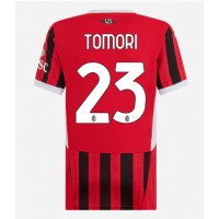 Dres AC Milan Fikayo Tomori #23 Domáci pre Ženy 2024-25 Krátky Rukáv